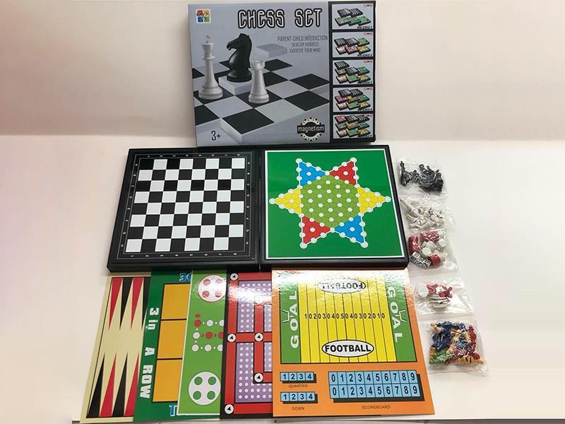 Magnetic Chess 8 In 1