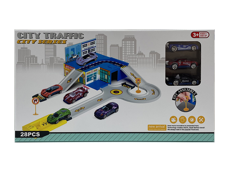 City Traffic City Series Rail Car Toy