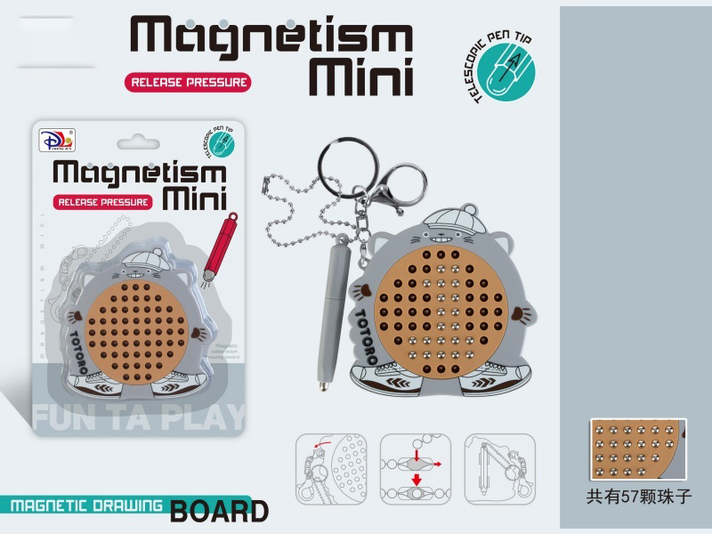 Totoro Magnetic Steel Ball Decompression Drawing Board