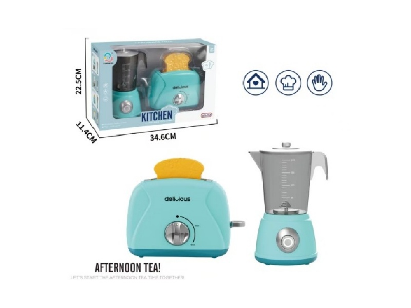 Juicer Toaster Set