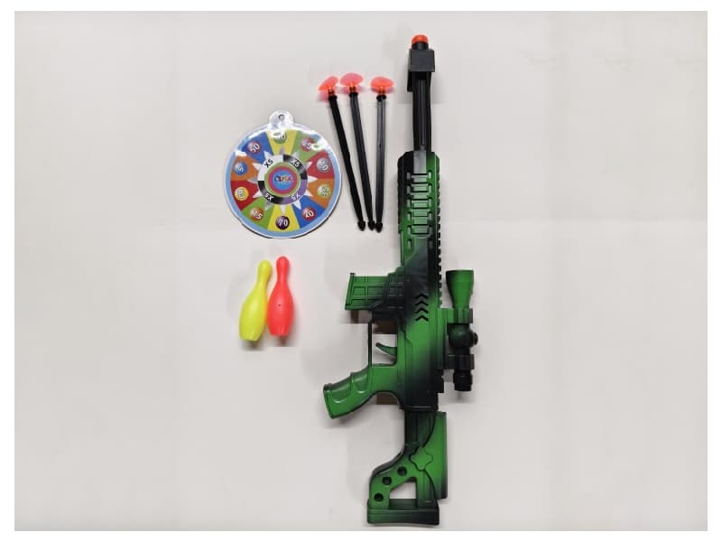 Barrett Solid Needle Gun With Bowling Target