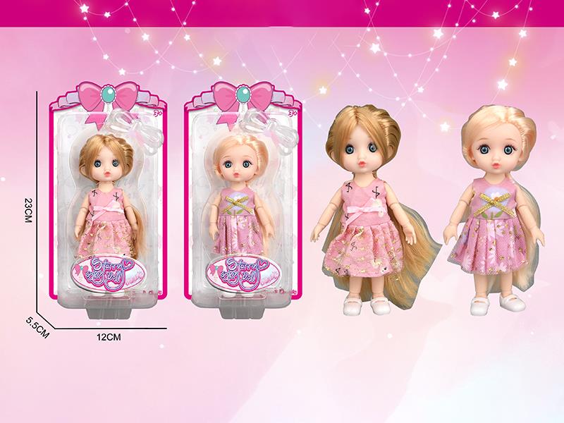 6 Inch 12-Joints Fashion Doll