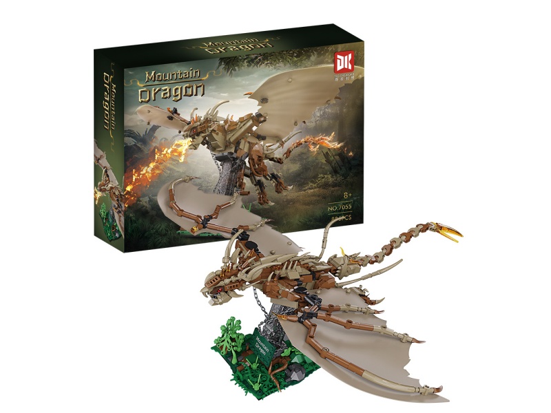 Fenglong Building Block Puzzle Assembly Toys 886 Pieces +