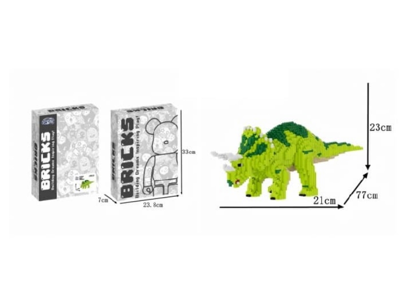 Triceratops Building Blocks 4306Pcs
