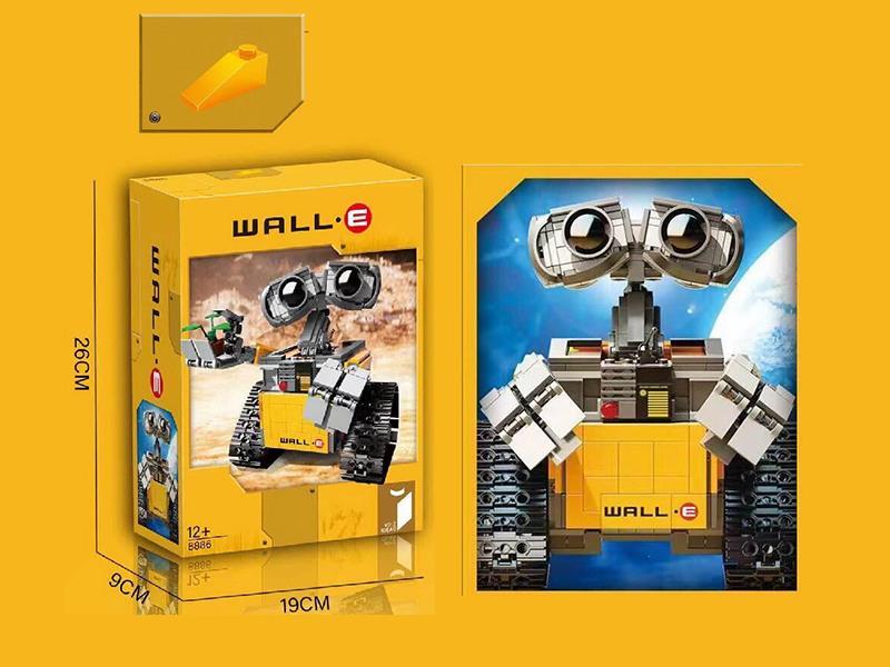 Wall-E Robot Building Blocks 687pcs