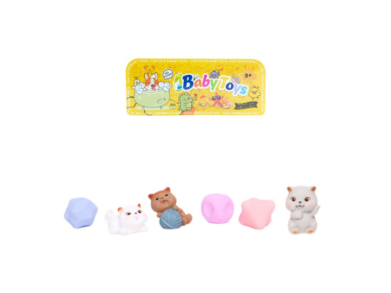 Vinyl Kitten Clutch Set With Bb Whistle