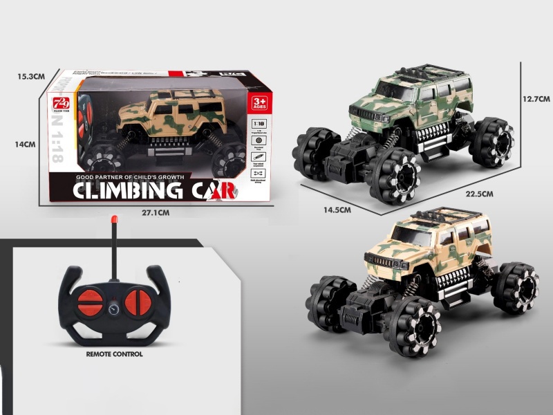 1:18 Simulation Remote Control Climbing Car