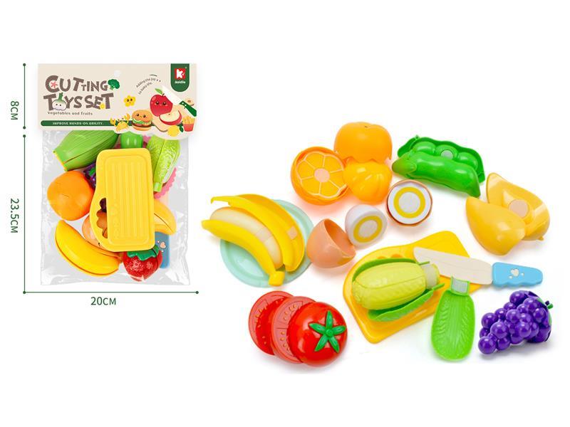 Cutting Fruits And Vegetable Set 12pcs