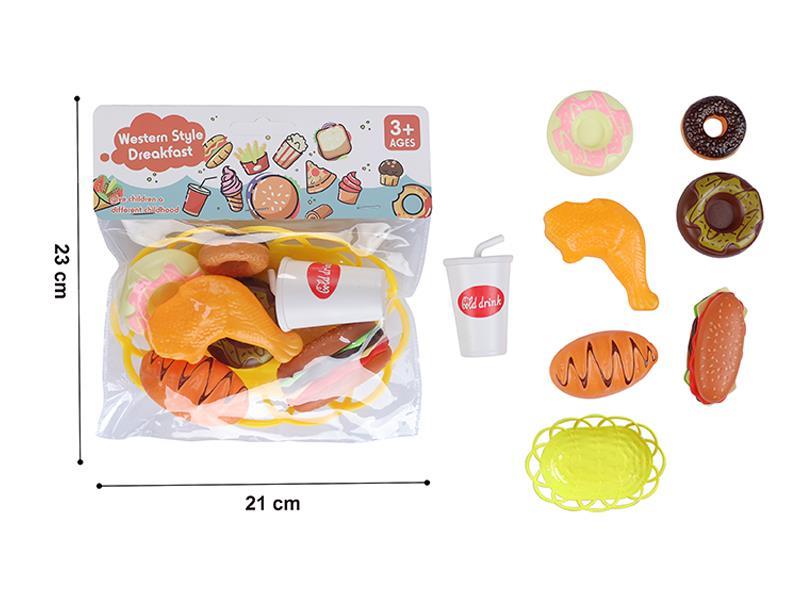 Long Hamburgers And Dessert Toys