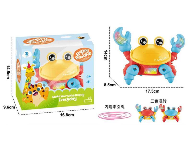 B/O Crab Toy With Light And Music