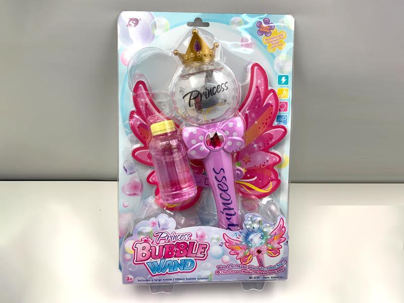 Pink Bubble Magic Wand