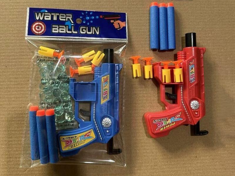 Soft Bullet Gun + Water Bullet + 3 EVA Bullet + 4 Sucker Bullet