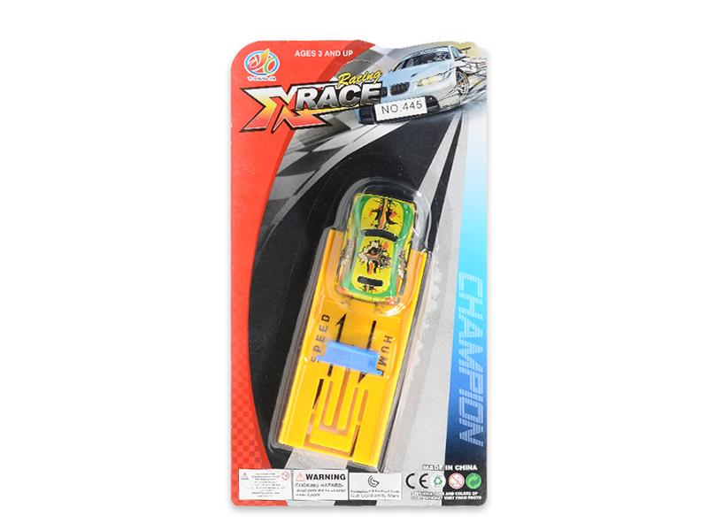 Slide Light Alloy Car + Launcher