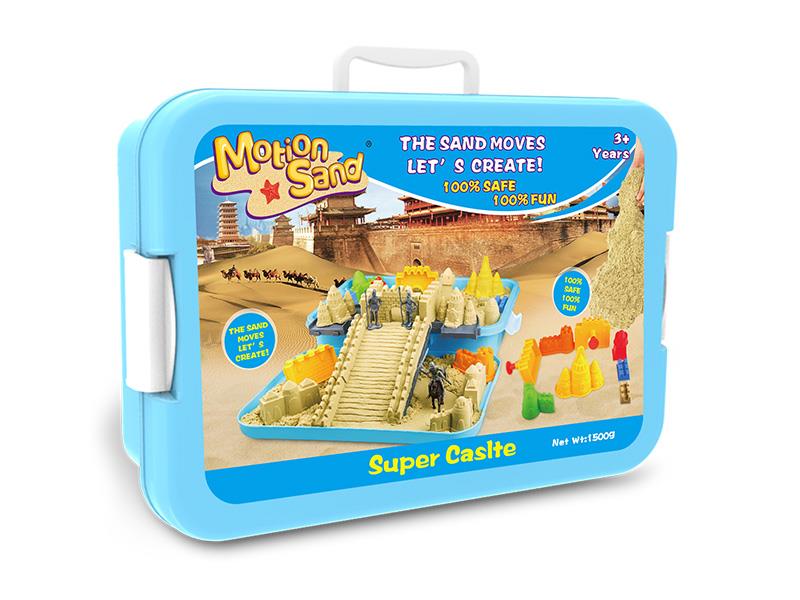 Space Sand Set(1500g Sand, 13 Castle Molds, +11 Tracks)