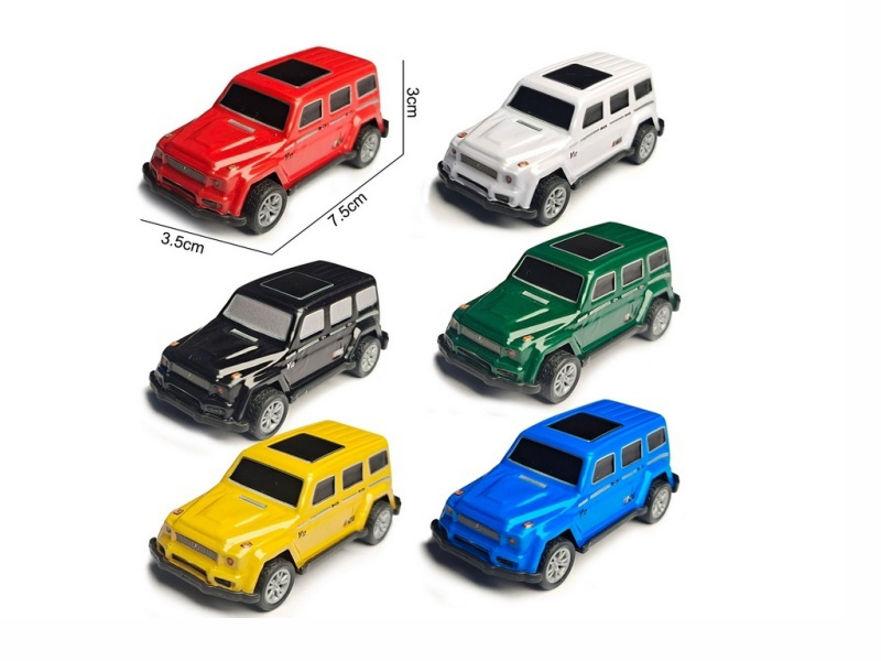 Pull Back Iron Off-Road Vehicle 1pcs