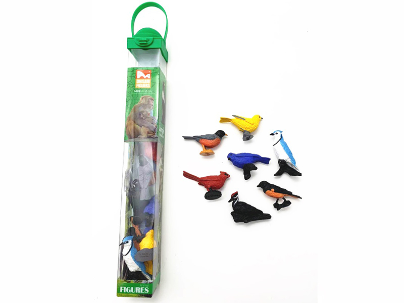 7pcs Mini Birds Set