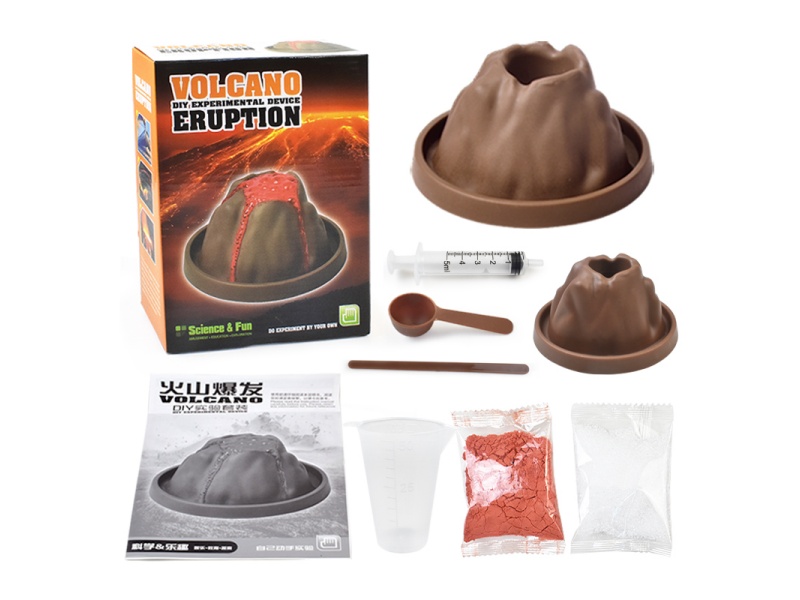 Volcanic Eruption DIY Experiment Device