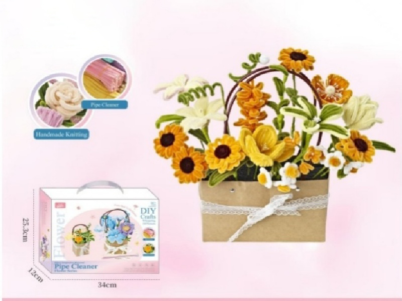 Huang Yi Diy Twisty Stick Gift Box Bouquet