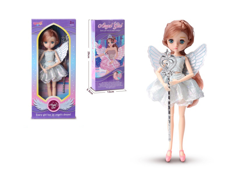 10" Anigel Girl Doll With Magic Stick