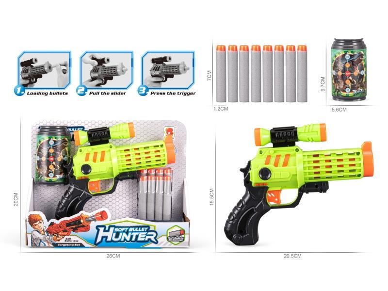 Dinosaur-Themed Soft Bullet Gun