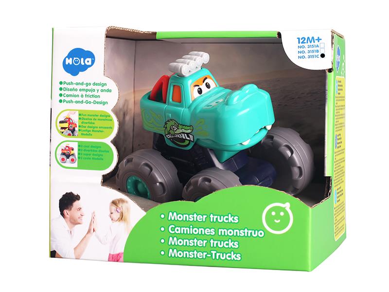 Slide Monster Truck(Green)