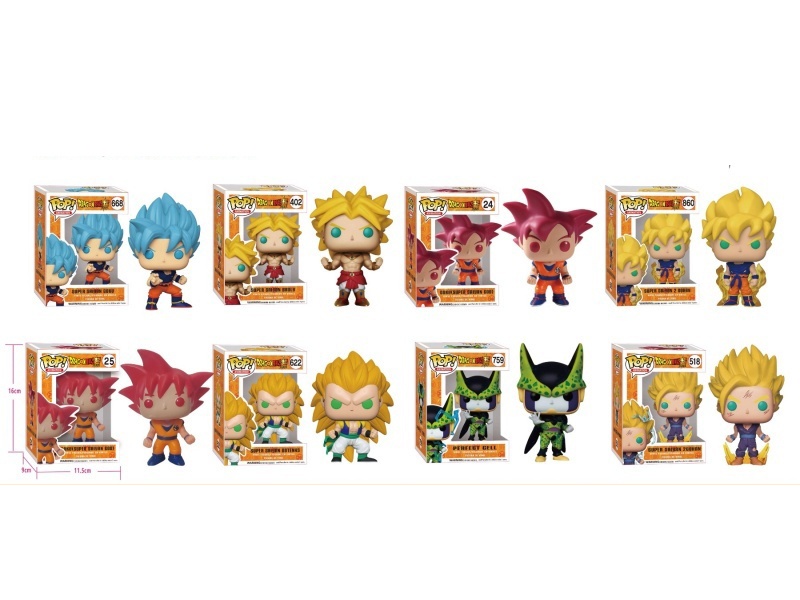 4 "New Pop Dragon Ball Doll Single Box