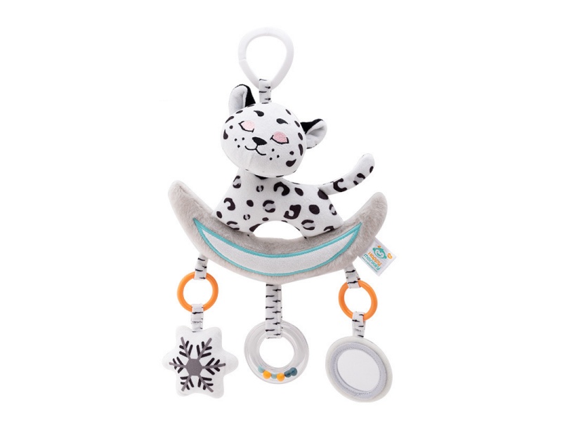 Musical Leopard Baby Soothing Plush Pendant