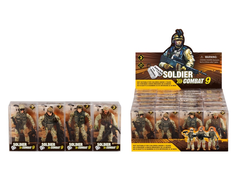 Military Toy Soldier With Weapon 24PCS