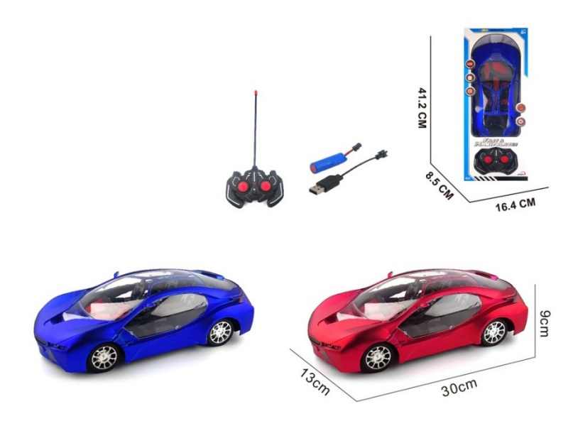 4-Channel  Remote Control Car Frosted Bmw