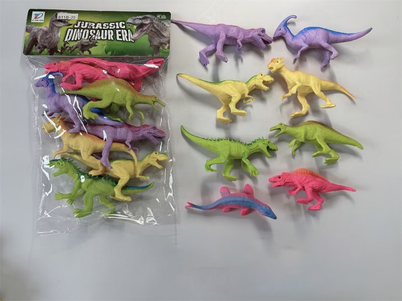 Pvc Dinosaur Set 8Pcs