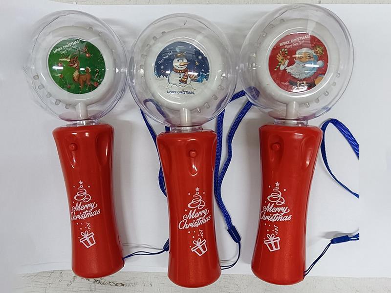 Christmas Rotating Flash Stick
