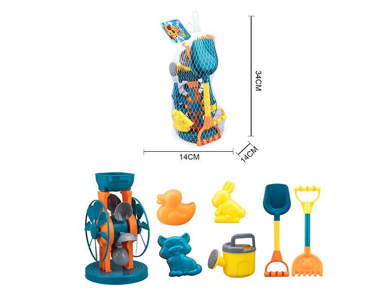 Water Wheel Beach Toy Set