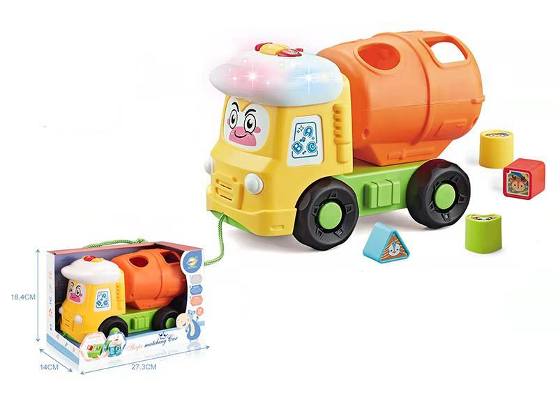 Engineering Vehicles Building Blocks With Light And Music