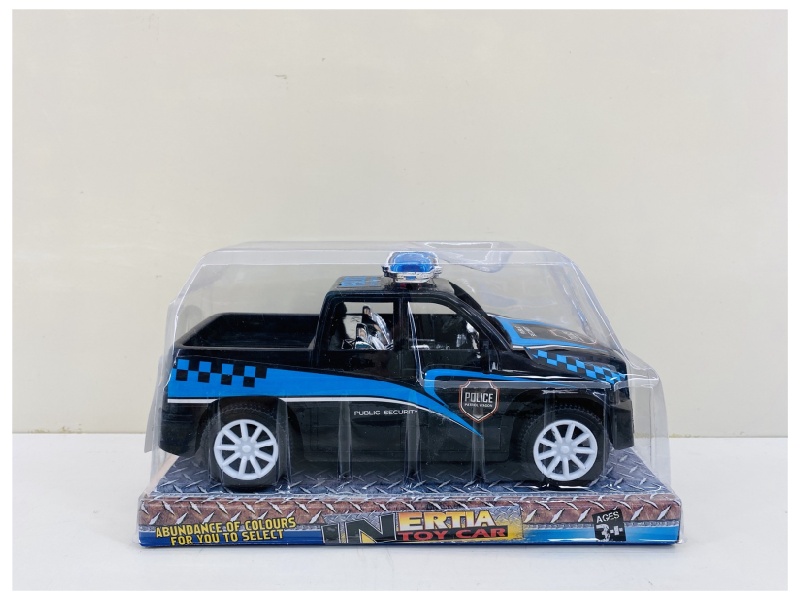 Friction Police Car
