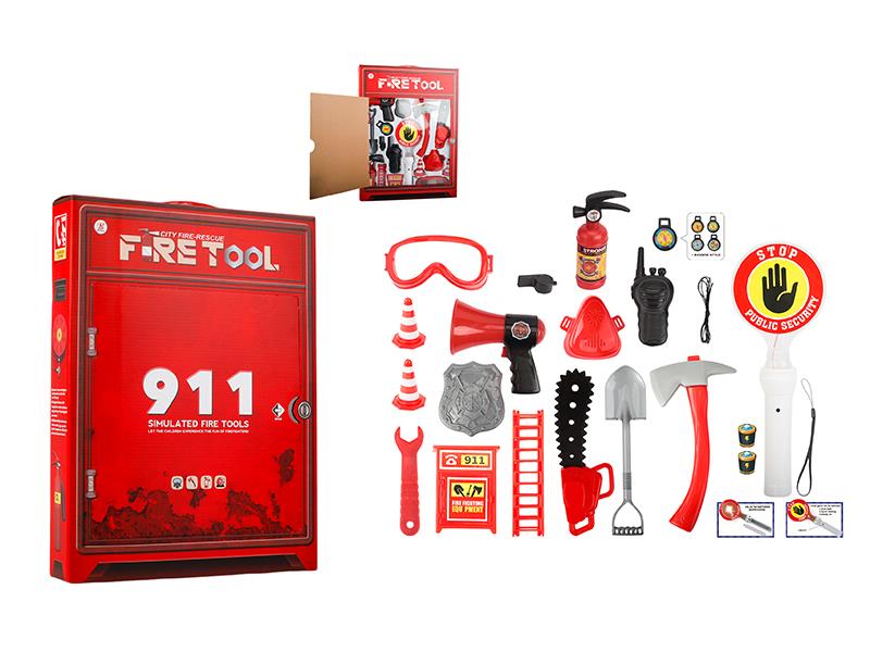 Fire Fighting Tools Set 19pcs