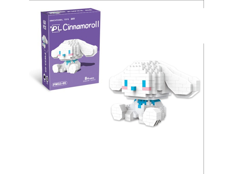 Sanrio Series - 420 PCS Of Cinnamon Dog Building Blocks