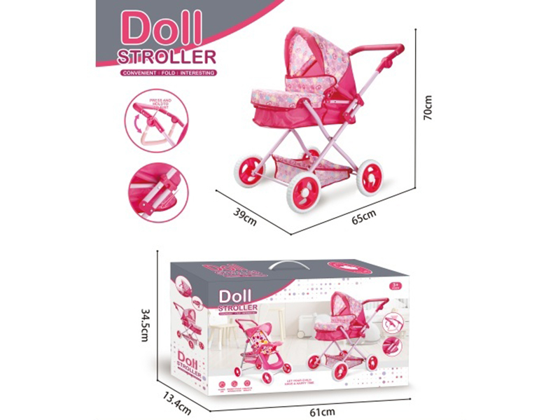 16-Tube Large Iron Handcart/Adjustable Handle Height