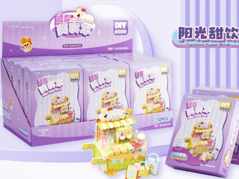 DIY Mini Food Cart - Sunshine Sweet Drink