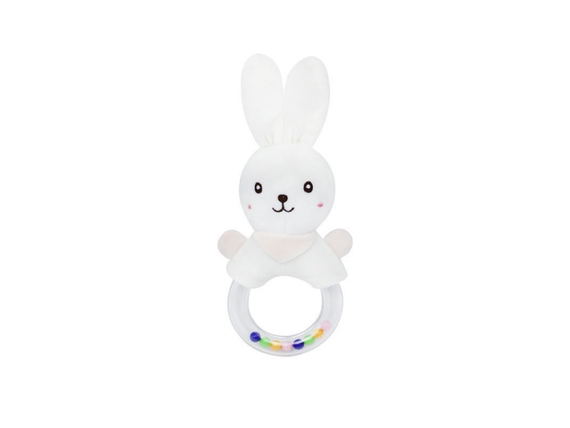 Rabbit Baby Soothing Plush Hand-Cranked Bell