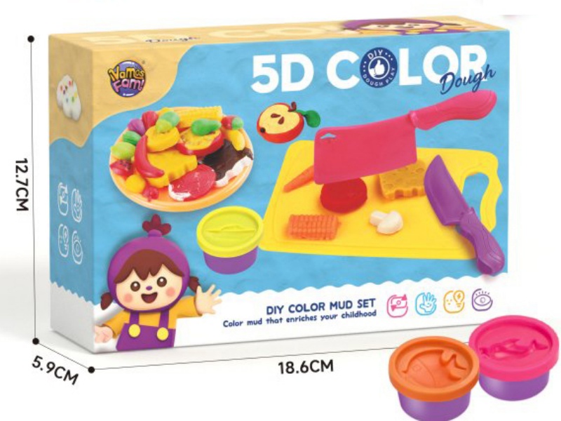 Colored Clay Set