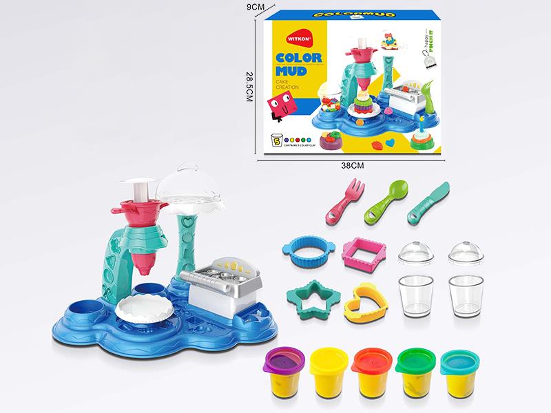 Color Clay Cake Creation Toy