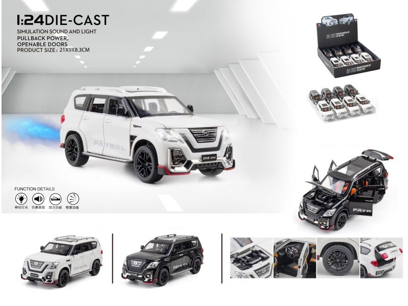 1:24 Nissan Patrol Spray (With Spray Bottle And 3 Aa Batteries)