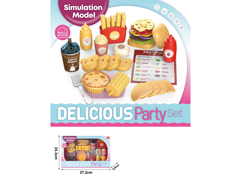 Disassemble And Assemble Hamburgers