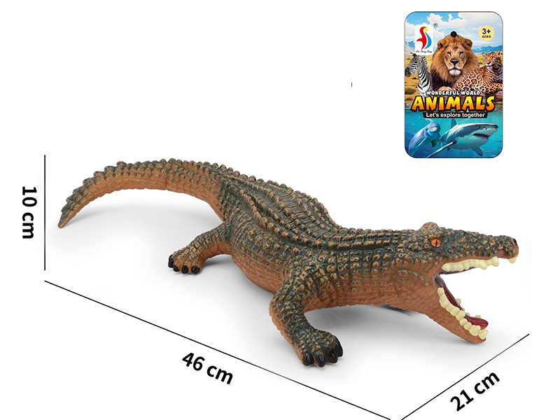 Vinyl Cotton Stuffing Crocodile