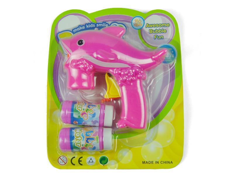 Friction Automatic Dolphin Bubble Gun