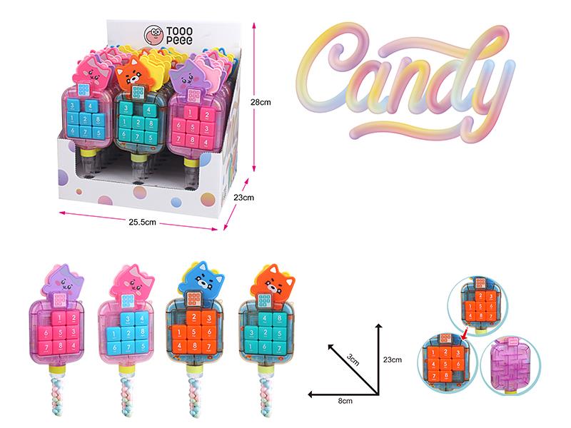 Digital Huarong Road Candy Toys 24pcs