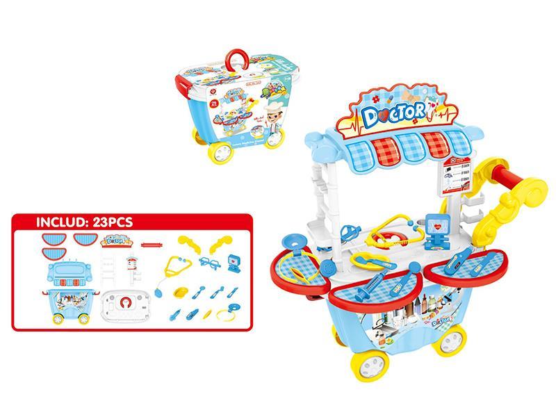 Medical Tool Cart 23pcs