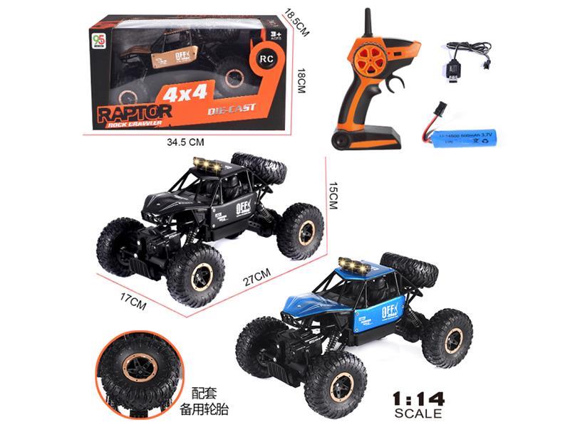 1:14 2.4G 4CH R/C 4WD Climbing Cross Country Car