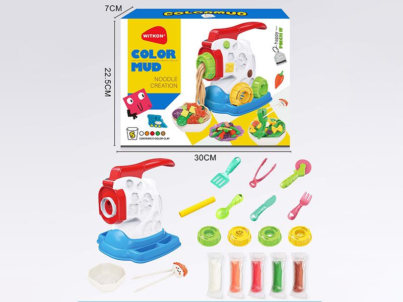 Color Clay Noodle Machine Set