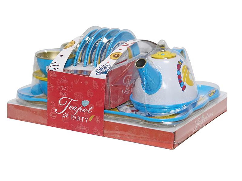 Tinplate Tea Set 14pcs - Doraemon